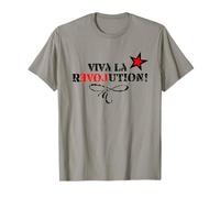 Viva la revolution, love, free, funny quotes, star, vintage T-Shirt
