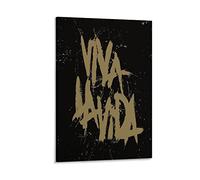 Viva La Vida Coldplay Canvas Poster Bedroom Decor Sports Landscape Office Room Decor Gift Frame-style 20x30inch(50x75cm)