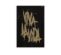 Viva La Vida Coldplay Canvas Poster Wall Art Decor Print Picture Paintings for Living Room Bedroom Decoration Unframe-style 12x18inch(30x45cm)