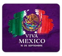 Viva Mexico 16 Septiembre Mexican Independence Mouse Mat Pad 24cm x 19cm