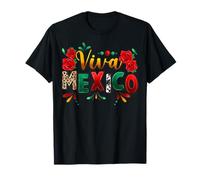 Viva Mexico and Rose Mexican Fiesta 5 De Mayo Kid Men Women T-Shirt