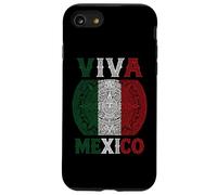 Viva Mexico Aztec Calendar Mexicano Chicano Azteca Brown Case for iPhone SE (2020) / 7 / 8