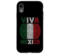 Viva Mexico Aztec Calendar Mexicano Chicano Azteca Brown Case for iPhone XR