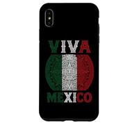 Viva Mexico Aztec Calendar Mexicano Chicano Azteca Brown Case for iPhone XS Max
