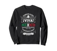 Viva Mexico Cabrones Funny Independence Grito de Dolores Sweatshirt