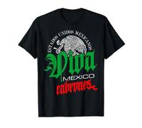 Viva Mexico Cabrones Independence Day Mexican Roots T-Shirt