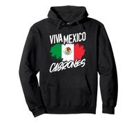VIVA MEXICO CABRONES Mexican Independence Day Pullover Hoodie
