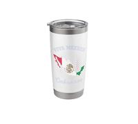 Viva Mexico Cabrones - Mexico Flag Mexican Independence Day Stainless Steel Insulated Tumbler