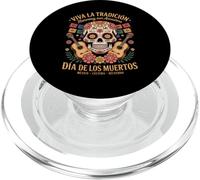 Viva México - Día de los Muertos Flowers & Music PopSockets PopGrip for MagSafe