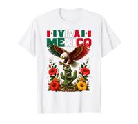 Viva Mexico Eagle Mexican Flag Independence Day Women Men T-Shirt