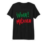 Viva Mexico escrito a Mano. Latina, Hispanic,Spanish Tex Mex Premium T-Shirt