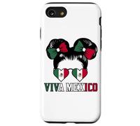 Viva Mexico Girls Mexico Flag Women Mexican Independence Day Case for iPhone SE (2020) / 7/8