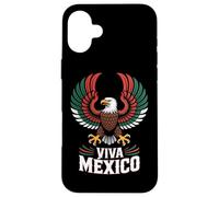Viva Mexico Mexican Eagle National Colors Pride Case for iPhone 16 Plus