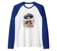 Viva Mexico Mexican Independence Day & Cinco de Mayo Raglan Baseball Tee