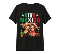 Viva Mexico Mexican Independence Day Premium T-Shirt