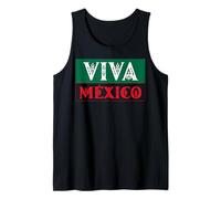 Viva Mexico Pride Proud Mexican Flag I Love Mexico Vintage Tank Top