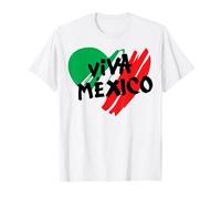 Viva Mexico Pride Proud Mexicans Emblem Patriotic Fiesta T-Shirt