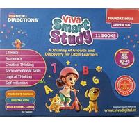 Viva New Directions Smart Study Upper KG 11 Books Learning Kit with Teacher's Manual, Digital Aids and Educational Cards, NEP 2020 Aligned