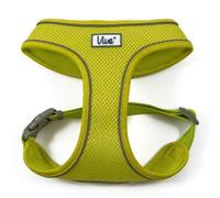 Viva Nylon Comfort Mesh Harness Lime Medium 44-57cm