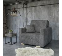 Viva Piano I Upholstered Sofa Bed With Bedding Storage Wooden Legs Wooden Frame Polyurethane Foam 80X196Cm Grey