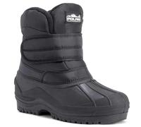 VIVA Polar Mens Waterproof Nylon Snow Boots - Anti-Slip Rubber Sole - 11 - Black