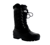 POLAR Womens Low Top Sneakers Walking Shoes Trainers Athletic Running Sneakers Tennis Shoes, Black , 9 UK