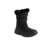 VIVA Polar Women's Memory Foam Nylon Thick Faux Fur Lined Winter Boots in Jet Black | Size: 7 Viva Jet Black 7