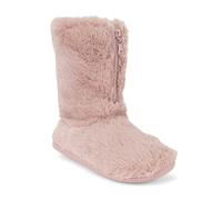 VIVA Polar Women's Memory Foam Zipper Faux Fur Cosy Boots - 3 - Rose Gold