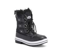 VIVA Polar Women's Snow Boot Quilted Short Winter Snow Rain Boots in Jet Black | Size: 5 Viva Jet Black 5