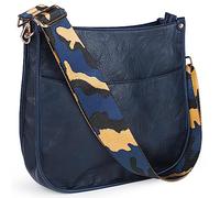 Viva Terry Unisex Crossbody Bag Shoulder Bag, Midnight blue, Medium