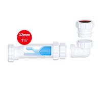 Viva Universal Self Sealing Waste Valve Trap For Basin Sink - 32mm 1/4" Bsp