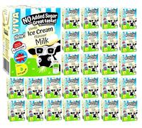 Viva Vanilla Ice Cream Flavoured Milk Drink, High in Protein, Vitamins & Calcium 200 ml (Pack of 27 Cartons)