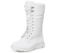 VIVA Women's Polar Snow Outdoor Thermal Winter Waterproof Mid Calf Boot in White | Size: 6 Viva White 6