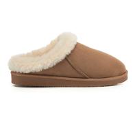 VIVA Women's Polar Women's Faux Suede Clog Style House Slippers - Shearling-Lined in Tan | Size: 7 Viva Tan 7
