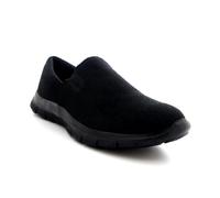 VIVA Womens Walking Super Lightweight Running Shoe Shock Absorbing Trainers - 7 - Full Black