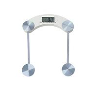 VIVAAS 180Kg/ 396 LBS Electronic Glass Weight Scale Machine With LCD Digital Display & Large Platform For Bathroom Personal Body Weight (Square Glass)