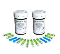 VivaChek Diabetes Strips x 50 & Diabetes Lancets x 50, Auto-Code Blood Glucose Test Strips, Blood Suger Test Strips for UK Diabetics (VivaChek Ino X Only)