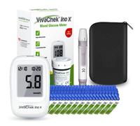 Vivachek Diabetes Test Kit, Blood Sugar Tester with Ketone and Hypo Warning, ???????????? ????????????????????????????????, 900 Memory, Blood Glucose