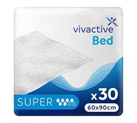 Vivactive Bed Pads 60x90cm (1550ml) 30 Pack Active Incontinence Protection