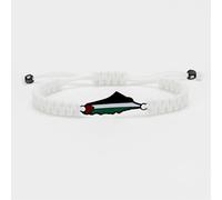 Vivaday Hand-Braided Palestine Bracelet | Palestinian Liberation Jewelry | Peace Symbol Charm Wristband | Palestinian Flag Handmade Middle Eastern Bracelets YA5882