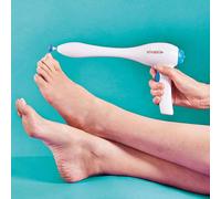 Coopers of Stortford - Long-Reach Nail Trimmer with Motorised with Extra-Long Shaft & 10 Interchangeable Precision Heads - Remove Calluses, File, Shape, and More - Easy Foot and Nail Care at Home