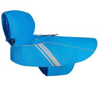 VIVAGLORY Wetoff Dog Raincoat, Rain Coat for Dog All Seasons Adventure, Raincoat with Harness Hole & Hood, Reflective Lightweight Waterproof for Doggy & Puppy, XXS, Blue