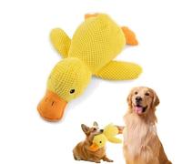 Vivahine Calming Duck Toy, Calming Duck Toy for Dogs, with Quacking Sound for Dog, 2025 That Soothe Like a Mother's Presence (Yellow,Small)