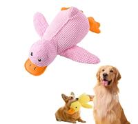 Vivahine Calming Duck Toy, Calming Duck Toy for Dogs, with Quacking Sound for Dog, 2025 That Soothe Like a Mother's Presence (Pink,Small)