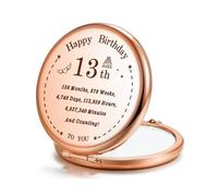 VivaJoy 13th Birthday Gift - Compact Travel Makeup Mirror, Teen's Makeup Gifts for Granddaughters