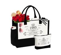 Unique Ladies Gifts - Fun Tote Bags for 40th Birthday Shopping, Beach Bags for Mum & Friends
