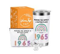 VivaJoy 60th Birthday Gifts for Women - 60th Birthday Gift Rainbow Mugs, Unusual Personalised 60 Year Old Lady Present for Mum, Grandma, Best Friend