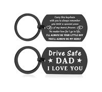 VivaJoy Dad Gifts, Graduation Gifts, Birthday Fathers Day Gift, Teacher Gifts, Gift for Teachers, Stainless Steel Keychain (Dad Gifts)