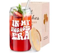 VivaJoy Engagement Gifts - Engage Gift for Couples, Engagement Presents, Wedding Gifts for Couple,in My Engaged Era Coffee Glass,Bride to be Cup,Bachelorette Presents for Bride