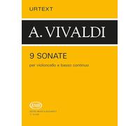 Vivaldi 9 Sonatas (RV39-47) for Cello & Basso Continuo